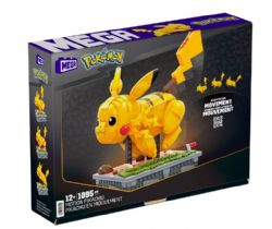 MEGA POKÉMON - PIKACHU EN MOUVEMENT 1095 PIÈCES